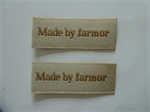 "Made by farmor" mærker 2 stk